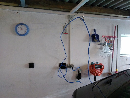 Hilewa Support mural support de câble chargeur de voiture électrique  station de charge Cable Storage Manager